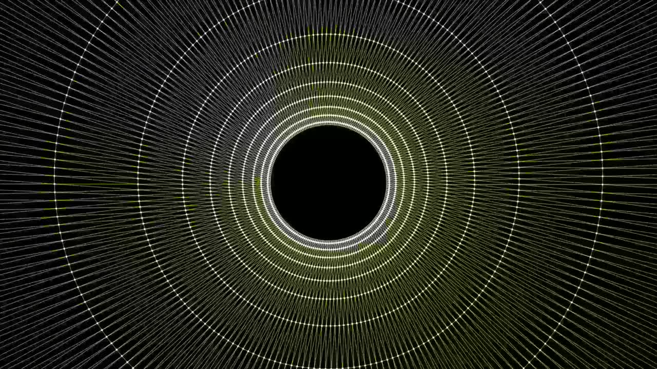 Abstract seamless tunnel motion background 4k