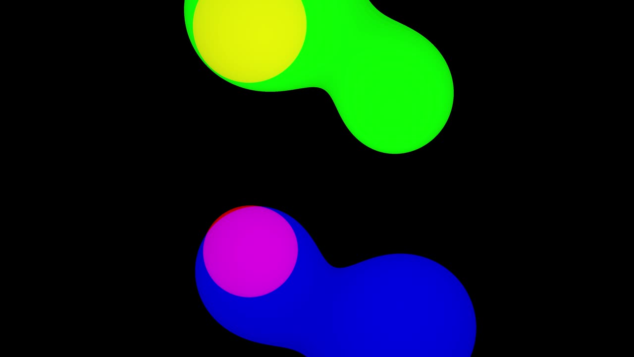 4K Loopable Color Gradient Background - Multicolored motion gradient background, Soft Background, Colorful background animation. Gradient of rainbow colors are cyclically shifting in loop. Circle shaped background