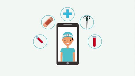servicio médico de personas
