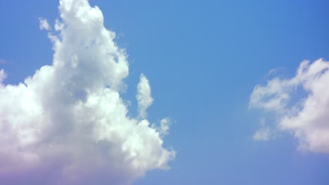 blue sky,  clouds on timelapse