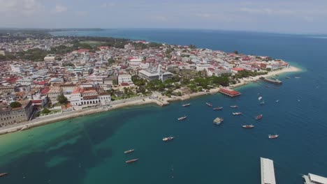 Antena:-La-Histórica-Ciudad-De-Stonetown-En-Zanzíbar