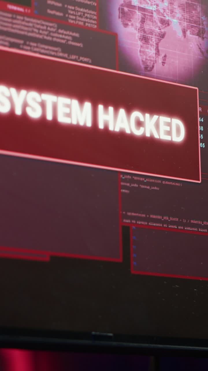 Hacker i gang med at uploade vertikal video af USB-nøgle med stjålne data til pc