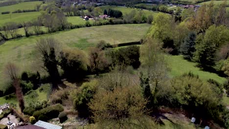 A-reveal-shot-of-countryside-in-Kent-using-a-DJI-drone