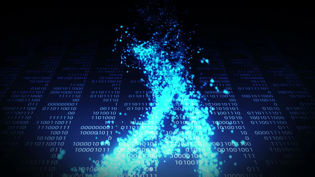 DNA molecule helix as a symbol for genetics code. Medicine and technology concept. Science biotechnology. Loop animation.