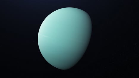 uranus planet in space