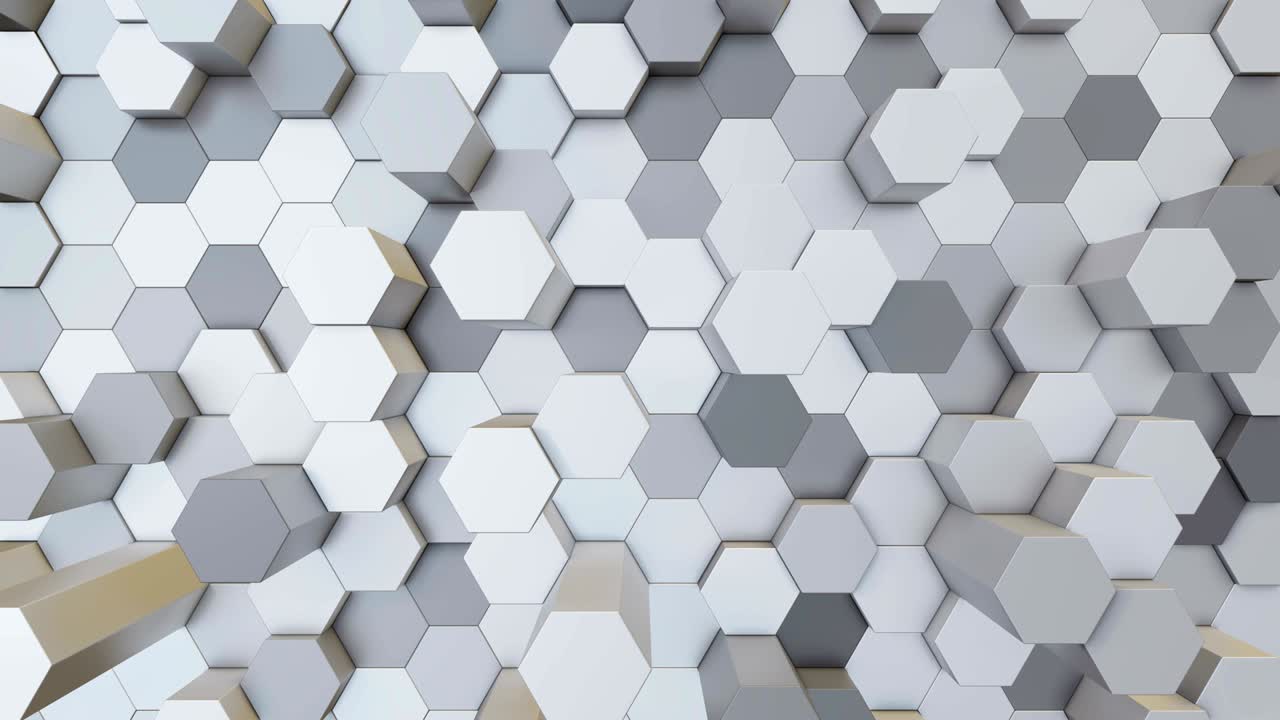 abstracto de vídeo en bucle de renderización 3d