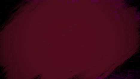 trazo de pincel rojo audaz y texturizado en negro