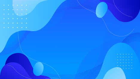 motion graphic of gradient blue background