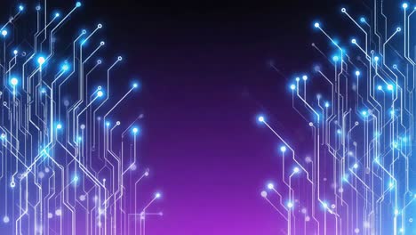 futuristic technology circuit board