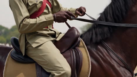 police officer on horseback