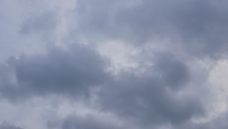 4k video timelapse view of the moving cloud in blue sky