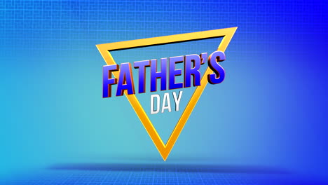 Modern-Fathers-Day-with-triangle-on-blue-gradient-with-cubes-pattern