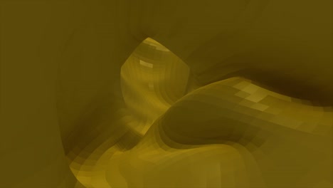 abstract gold geometric tunnel