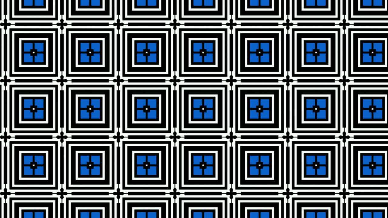 Trendy geometric ethnic abstract colorful background, triangle, square