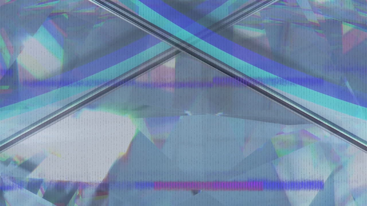 반 ⁇ 이는 결정 위의 간섭의 애니메이션