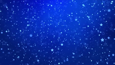 abstract blue star background