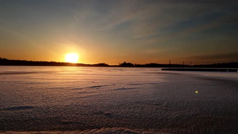 amanecer de invierno ártico, solsticio de invierno en alaska