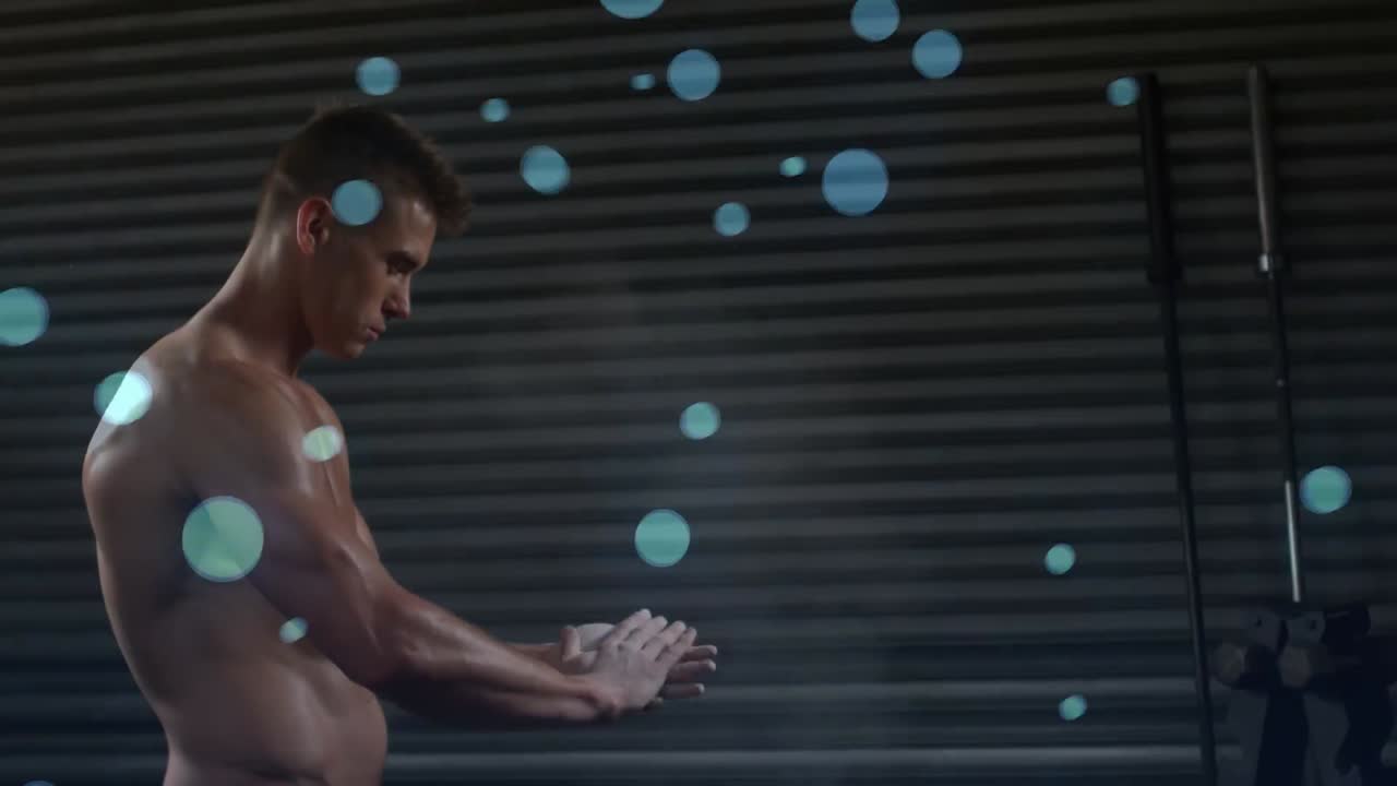 강한 백인 남자의 구성 운동