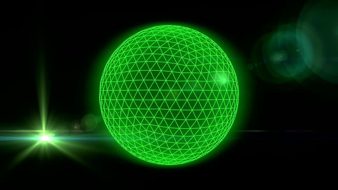 esfera de marco de alambre abstracta. fondo de la tecnología de movimiento. plantilla de diseño de conexión