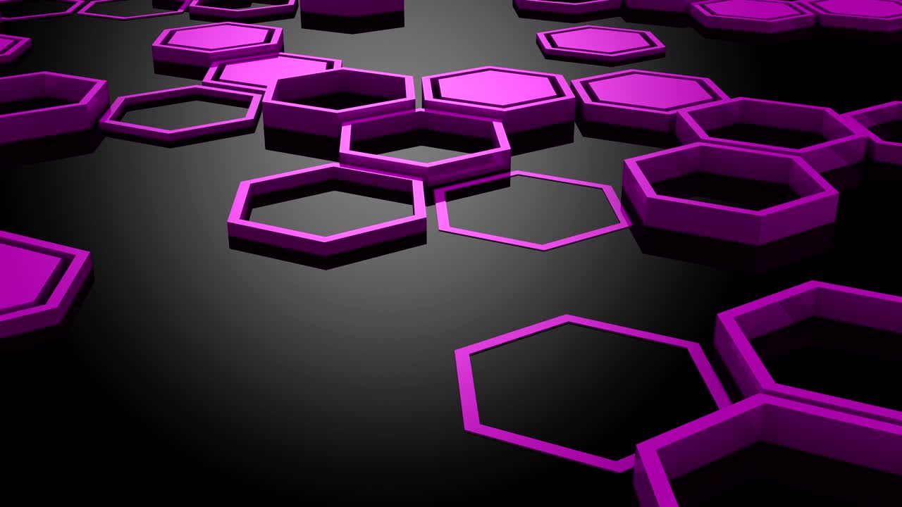 el fondo de los hexágonos