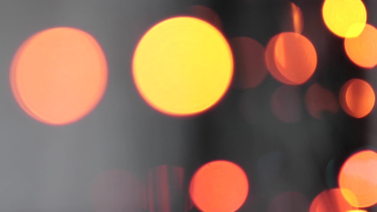 bokeh background. Blinking Garland Multicolored Abstract Blurred Background