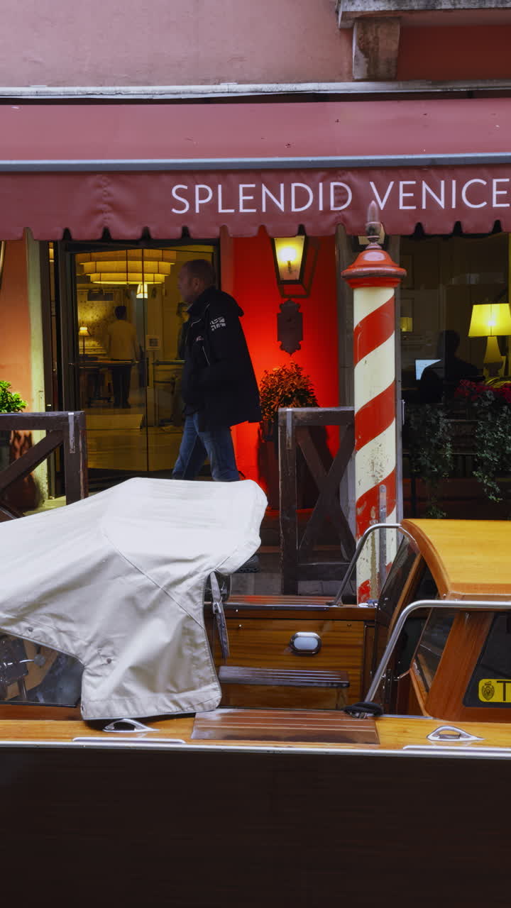 Splendid Venice Hotel and Canal Scene