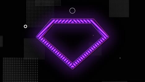 Retro-diamond-pattern-with-purple-neon