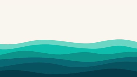 ondas azuis