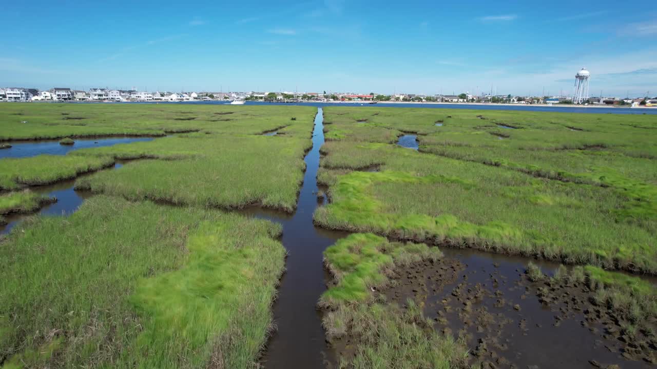 Seaside Heights New Jersey, volo sulla palude
