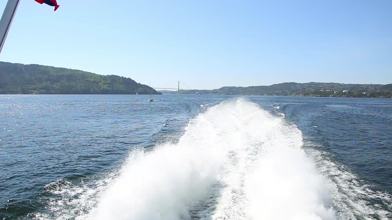 베르겐에서 보트로 대중 교통