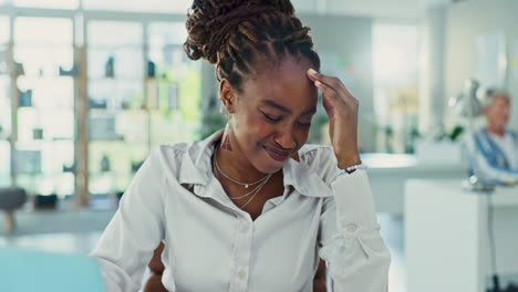 stressed businesswoman