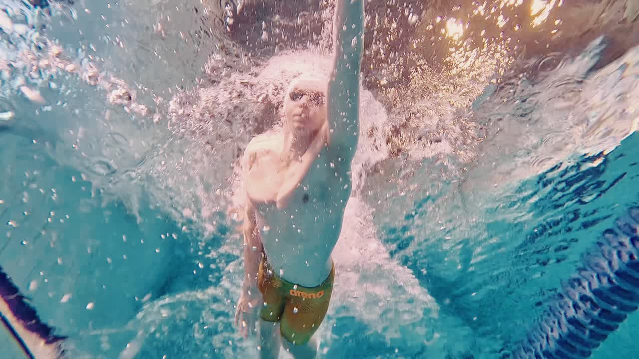 활동 중인 수영 선수