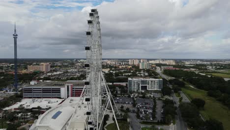 orlandos eye icon park fairest wheel en imágenes aéreas de florida