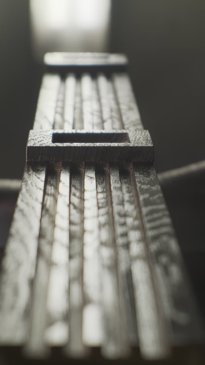 Close-up of a Wooden Table Top
