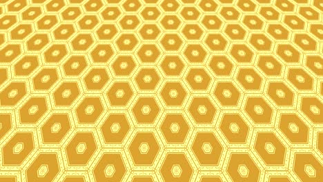 graphic video pattern with geometric figures that tilts up and moves.
