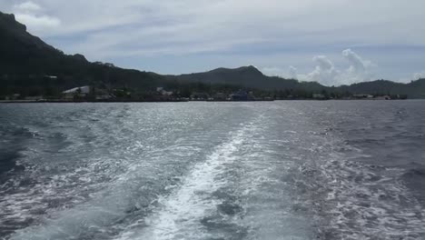 Landschaft-In-Borabora,-Französisch-Polynesien