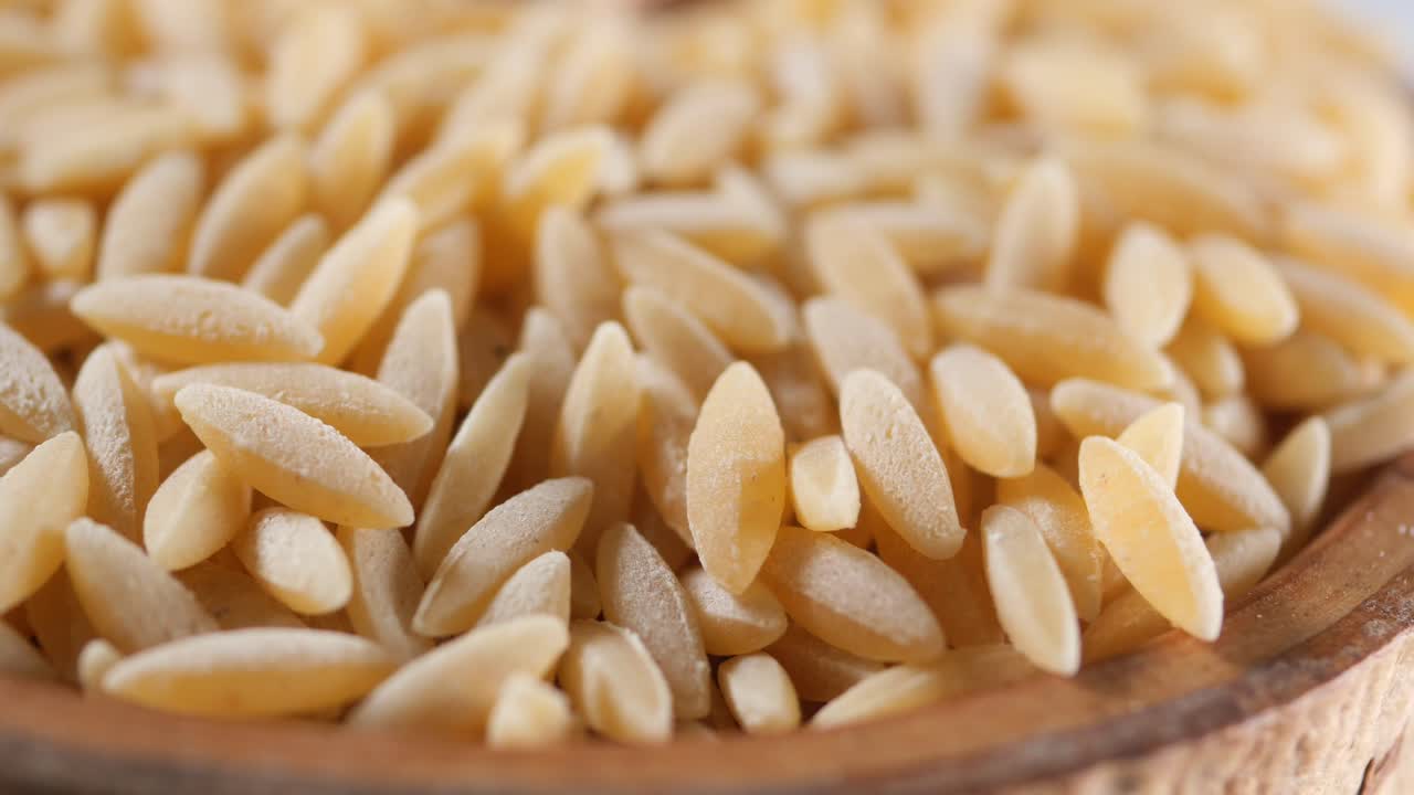 Orzo Pasta Close-Up