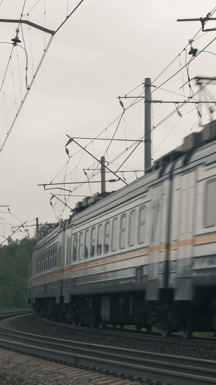 Trains on Railroad Tracks