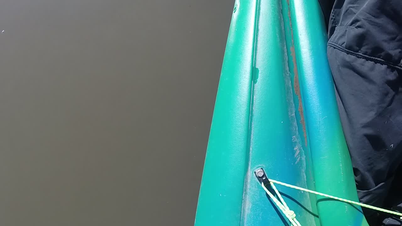 Kayaking footage and camping