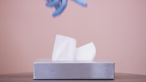 tissues trap germs, preventing them from spreading