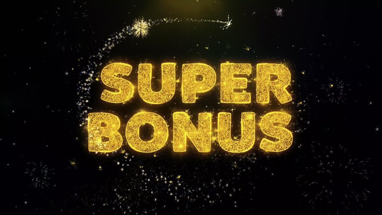 Super Bonus Feuerwerk Grafik