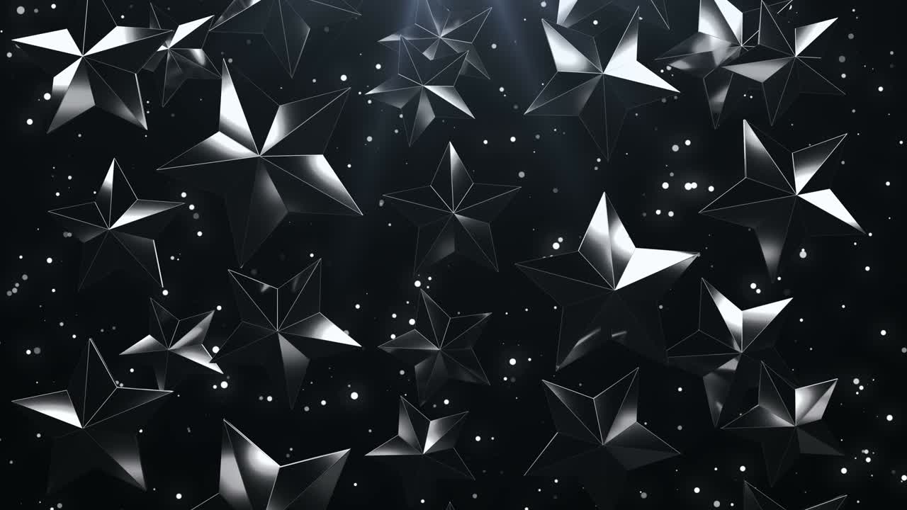 bucle de fondo de 4k estrellas