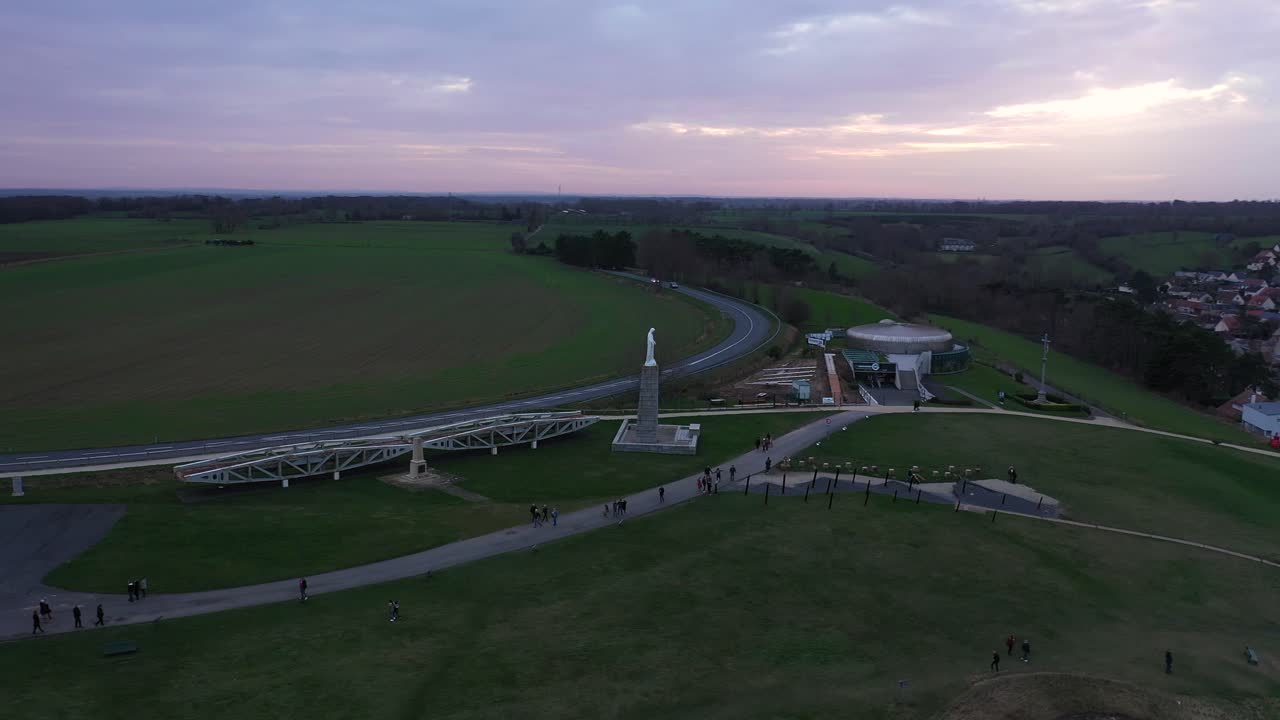 arromanches, 노르망디의 조감도