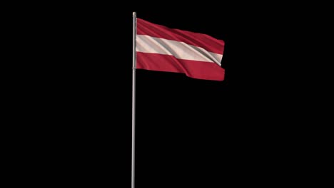 austria flag with alpha channel