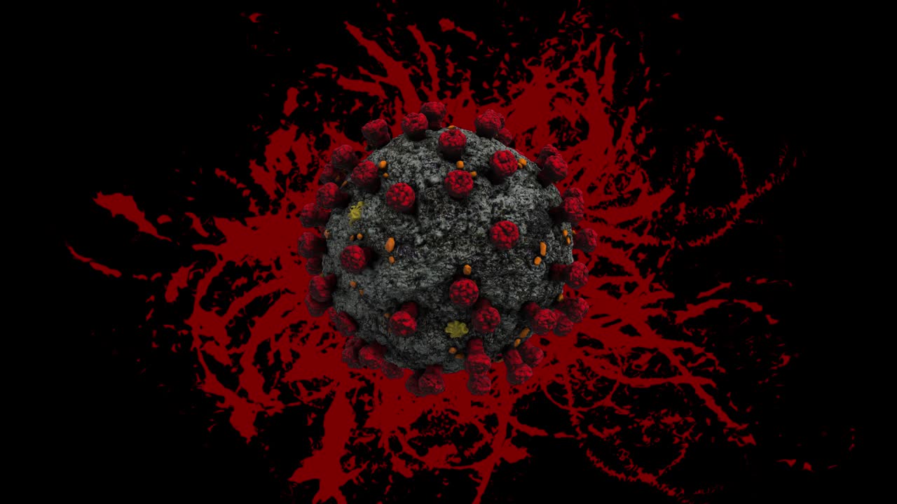 Coronavirus (covid-19) spreadness infection Concept 3d rendering