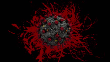 coronavirus (covid-19) spreadness infection concept 3d rendering