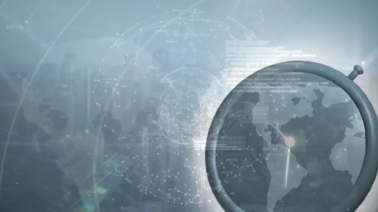 세계 지도 시계