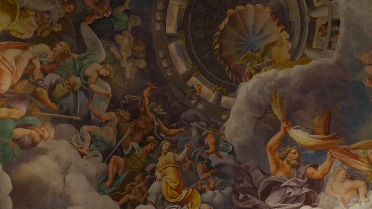 아름답고 예술적인 대성당 천장 디자인 - 도