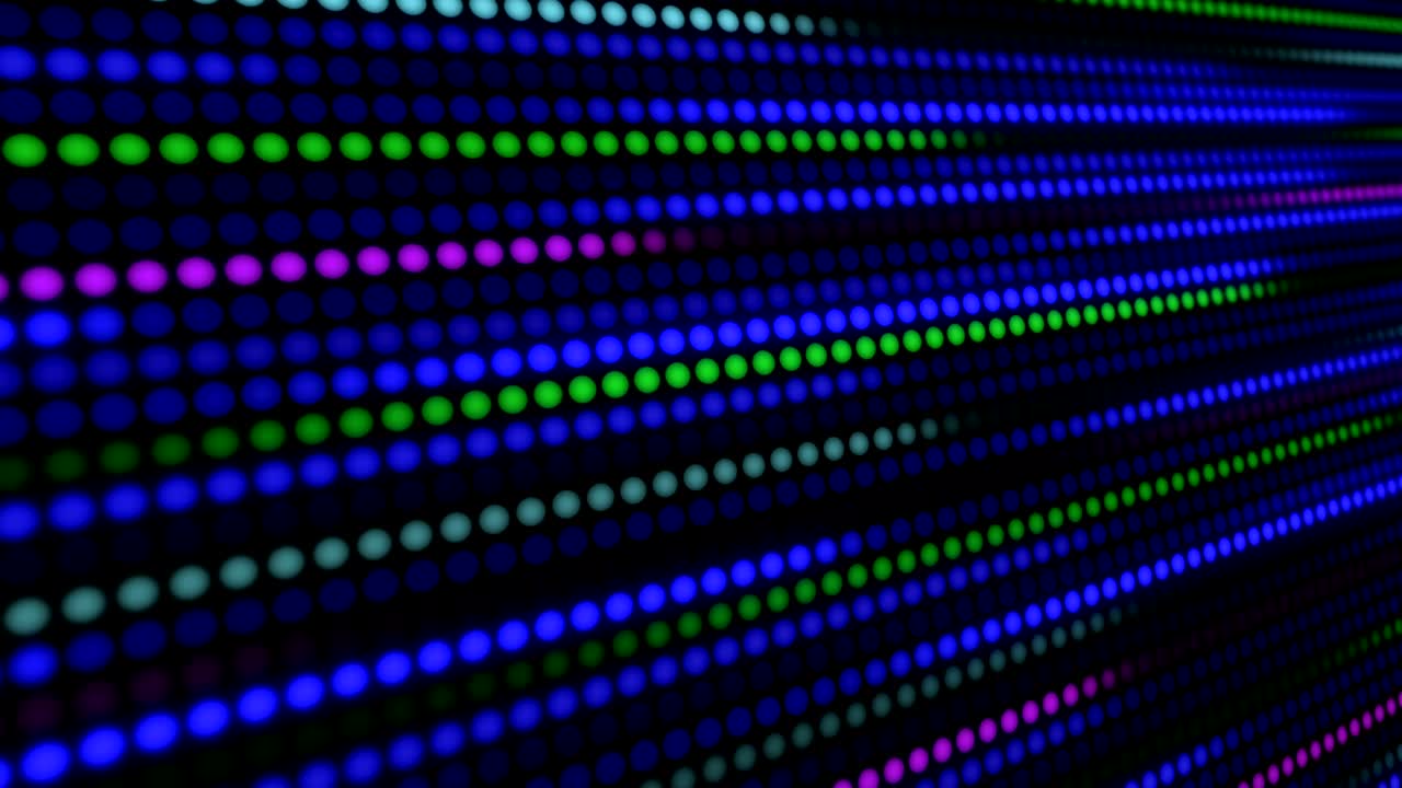 fondo de la bola con led