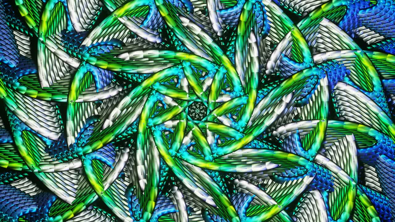 추상적인 패턴 vj 루프 애니메이션